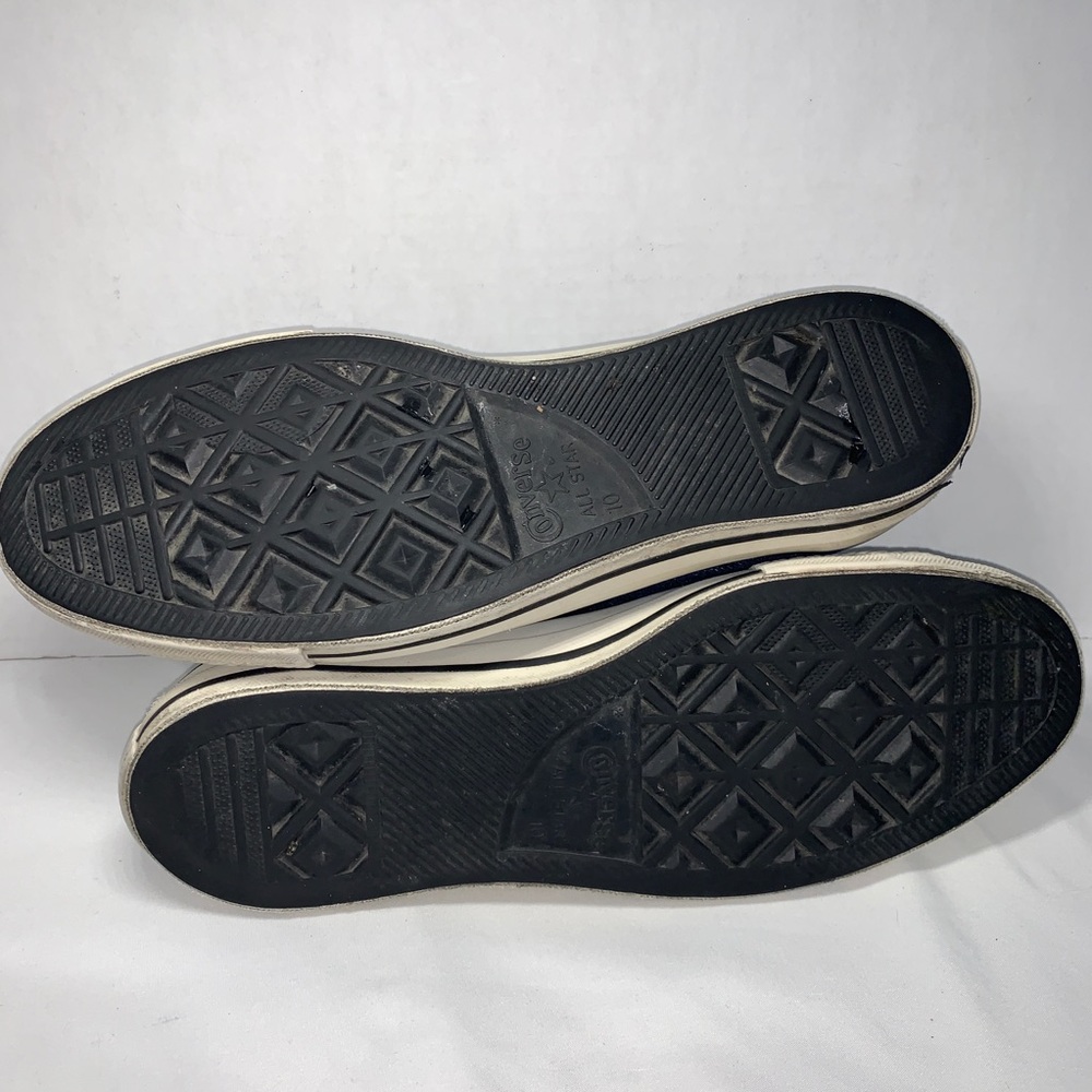 Converse all star high top denim shoes men’s 10 - Picture 6 of 8